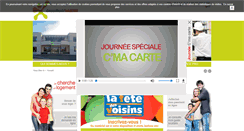 Desktop Screenshot of chaumonthabitat.fr